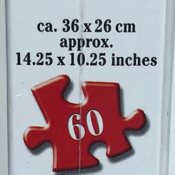 New sealed Ravensburger- 60 Piece Puzzle - Railway Station - Picture 15 of 16